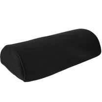 LOLIPPYY Foot Rest Under Sofa Ergonomic Foot Rest Cushion Black 1Set