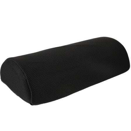 LOLIPPYY Foot Rest Under Sofa Ergonomic Foot Rest Cushion Black 1Set