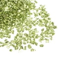 thumbnail image 1 of Triturado Vidrio Chips 100g/3.5oz 2mm-4mm Irregular Metálico Brillante Vidrio para Artesanía Bricolaje Jarrón Relleno Epoxi Resina Decoración, Verde, 1 of 5