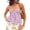 Purple, variant on Women s Tanks Ladies Tube Top Summer Off Shoulder Strapless Bandeau Top Elegant Off Shoulder Top Fabricated for Comfortable All-Day Wear Pink L