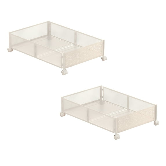 Under The Bed Storage Containers With Wheels,Under Bed Storage Organizer Drawer For Bedroom Clothes Shoes Blankets