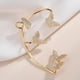 thumbnail image 3 of Qarigey Elegantes aretes de plata para mujer: exquisitos y atemporales, con clase, con estilo de estrella, sin orificios para los oídos, Type3 NO3, 3 of 6