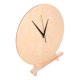 thumbnail image 4 of GOOHOCHY 1 juego de reloj de madera en blanco: esfera de reloj de madera sin terminar, placa redonda artesanal en blanco para decoración del hogar, sala de estar, decoración de fiestas., 4 of 8