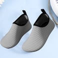 thumbnail image 2 of LTTVQM Water Shoes for Women Men Quick Dry Barefoot Aqua Socks for Swim Beach Yoga Surf Exercise Trendy Lightweight Workout Slip on Shoes Gray 36(US-5.5), 2 of 4