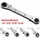 thumbnail image 4 of Refrigeration Ratchet Wrench For For Service Squares Port Valves Tool Reversible Chrome Plateds Heavy Duty Spanner For For Compressor, 4 of 8