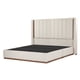 thumbnail image 2 of Cabecera King Size Linz + Base Cama Gris Crema, 2 of 8