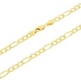 thumbnail image 5 of Nuragold 10k Real Yellow Gold Solid Figaro Link 5.5mm Chain Necklace (16"-30") Italian Jewelry for Men & Women, 5 of 10