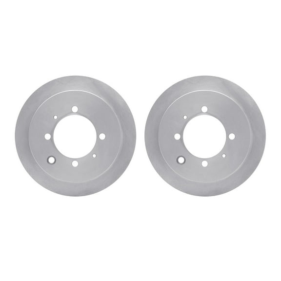 Dynamic Friction Company Rear Brake Rotors 6002-03006
