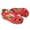 Red, variant on cllios Closed Toe Sandals for Women Casual Comfortable Round Toe Bohemia Gladiator Wedge Ankle Strap Shoes
