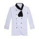 thumbnail image 3 of Chaquetas de manga corta con gorro perfecl Ropa Chef Coat para Restaurante Manga Blanca M, 3 of 8
