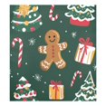 thumbnail image 6 of Yayeee Magnetic Dishwasher Cover for The Front Decoration Home Kitchen Machine Sticker Protector, Green Christmas Gingerbread, 6 of 6