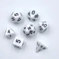 thumbnail image 1 of 7Pcs/Set 10mm Mini Tabletop Board Game Dice Plastic Green White Black Purple Blue Yellow Multi Sided Dnd Dice Polyhedral Dice, 1 of 5