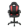 thumbnail image 3 of Techni Mobili Kid's Gaming and Student Racer Chair, Rolling, Red, RTA-KS40-RED, 3 of 8