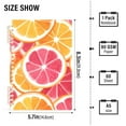 thumbnail image 2 of FORMRS 1-Subject Spiral Notebook 8" x 5" College Ruled 60 Refillable Sheet, 2 Pack, Pink Grapefruit Slices, 2 of 7
