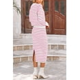 thumbnail image 2 of Conjunto de Falda PRETTYGARDEN Suéter de Punto a Rayas XXL, 2 of 8