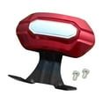 thumbnail image 2 of Respaldo para bicicleta eléctrica, repuestos para respaldo de motocicleta, asiento trasero para bicicleta eléctrica Rojo, 2 of 9