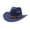 Navy, variant on CUIYUAN Vintage Western Cowboy Hat for Men Women Wide Brim Cowgirl Fedora Hats Cowboy Hat Cowboy Hat Western Hat Jazz British Hat Beach Cowgirls Cattleman Cowboys Hats JN