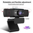 thumbnail image 2 of Cámara Web S5 de XinShiJie: Enfoque Automático 1080P, Micrófono Integrado, Ángulo Amplio de 95°, Rotación 360°, USB Plug & Play para PC y Laptop., 2 of 7