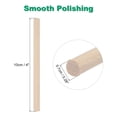 thumbnail image 2 of Uxcell 20Pcs Varillas de Madera Redondas para Manualidades DIY 4"x0.28", 2 of 7