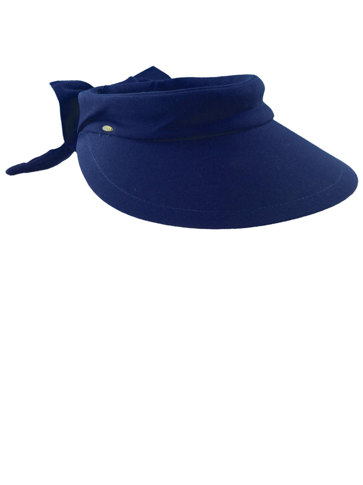Cotton 4 Inch Brim Facesaver Visor Hat 