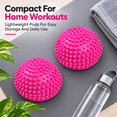 Hedgehog Balance Pods, 6.3 Inch Inflatable Spiky Foot Massage Balls ...