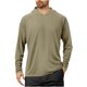 thumbnail image 2 of pstuiky camisas de manga larga para hombre, Blusa de manga larga con capucha y protector solar de verano para hombre, transpirable, de color liso top de hombre l, 2 of 6