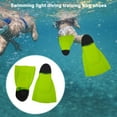 thumbnail image 3 of LJNYFDC Swimming Training Fins 1 Pair Silicone Diving Fins Swimming Training Fins Professional Snorkeling Flippers Short Blade Flippers Leg Strength Building, 3 of 6