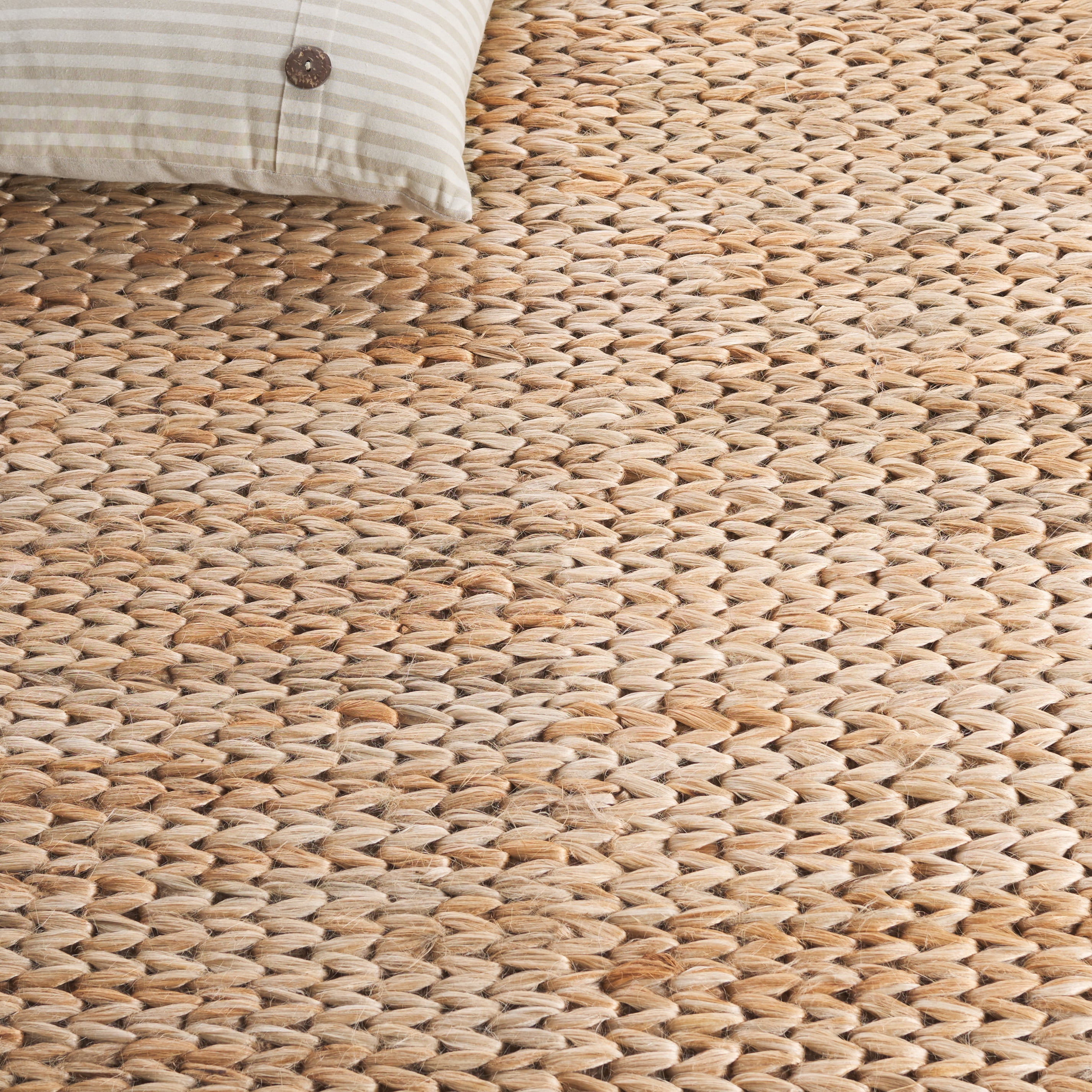 SAFAVIEH Natural Fiber Keegan Bordered Area Rug, Natural, 6' x 9'