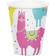 9 oz Llama Party Cups, 8 Count