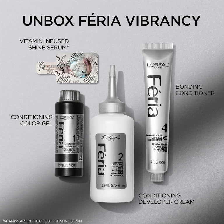 L'Oreal Paris Feria Multi-Faceted Shimmering Permanent Hair Color