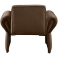 thumbnail image 3 of Meridian Furniture Fleurette Brown Velvet Accent Chair, 3 of 7