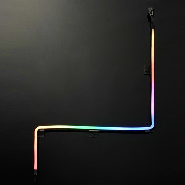 Encendiendo PHANTEKS M5 3 Pin Gorgeous 550mm PC Case Placa base Cinta de tira de luz RGB Sywqhk Para estrenar