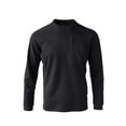 thumbnail image 3 of Plebaso Men's Long Sleeve Quick Dry Tshirts with Zipper Pocket Lightweight Athletic Tees for Running, 3 of 5