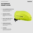 thumbnail image 2 of Funda para casco de bicicleta GripGrab, impermeable, de alta visibilidad, 2 of 6