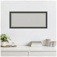 thumbnail image 6 of Amanti Art Grey Cork Board Wood Framed Theo Black Silver Bulletin Board 33 in. x 15 in., 6 of 7