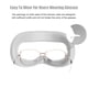 thumbnail image 3 of Cubierta para ojos Bloqueo de luz Almohadilla de silicona suave transpirable Cojín de sombreado Reemplazo de piezas Reemplazo para Oculus Quest 2 Gris blanco Inevent EL005194-04B, 3 of 7