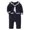 Navy, variant on TinyBloomm Baby Cold Weather Clothes Baby Toddler Boys Sailor Romper Marine Navy Romper Outfit, Size 0-1 Months