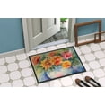 thumbnail image 4 of Carolines Treasures DAC1553JMAT 24 x 36 in. Unisex Chrysanthemums in Watercolor Indoor or Outdoor Mat, 4 of 5