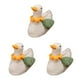 thumbnail image 5 of Minnieouse Pantuflas de felpa con forma de pato para mujer, zapatos cálidos, pantuflas de animales peludos, suaves y cómodas Type1 NO1, 5 of 6