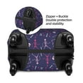 thumbnail image 2 of Rateoe Dance Skull Star Printed Luggage Cover, Suitcase Protector Fits 18-32 Inch Luggage-Medium, 2 of 7