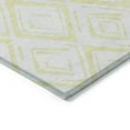 thumbnail image 4 of Addison Rugs Chantille Indoor/Outdoor Transitional Diamond Yellow Washable Round Rug, 8' x 8', 4 of 6