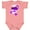 Mauve, variant on Inktastic I Wear Purple for My Papa Pancreatic Cancer Awareness Boys or Girls Baby Bodysuit