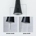 thumbnail image 3 of Izzovium Matte Black Kitchen Faucet with Pull Out Sprayer, 360° Swivel High Arc Stainless Steel Faucet, Single Handle Easy Control, 22.83in Length, 3 of 8