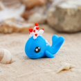 thumbnail image 6 of Mini 3D Printed Animals Cute Whale Figurine 1.5 Inch Small Squeeze Toys Cute Aesthetic Room Decor for Desk Shelf and Gaming Spaces, 1 Pack, 6 of 6
