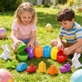 thumbnail image 6 of FYHALE Easter Egg Insect 12 Trick and Egg Children's Handmade Easter Egg Toys, 6 of 6