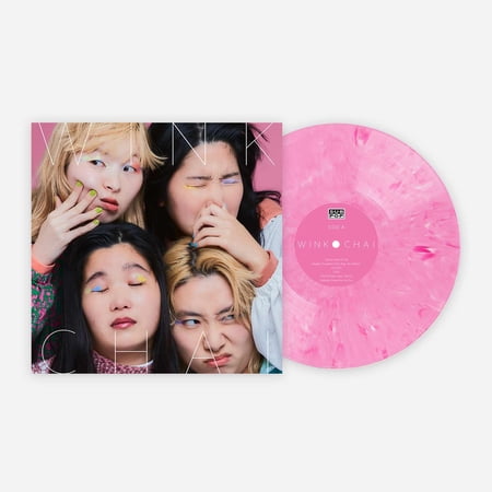 Chai - Wink Exclusive Red & White Swirl Vinyl LP Club Edition