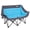 Blue and Gray, variant on VILLEY Oversized Double Camping Chair, 800lbs Portable Folding Loveseat for Adults, Heavy Duty Oxford Fabric, XL 2 Person Padded Chair with Cup Holders for Outdoor Camping, Lawn, Backyard