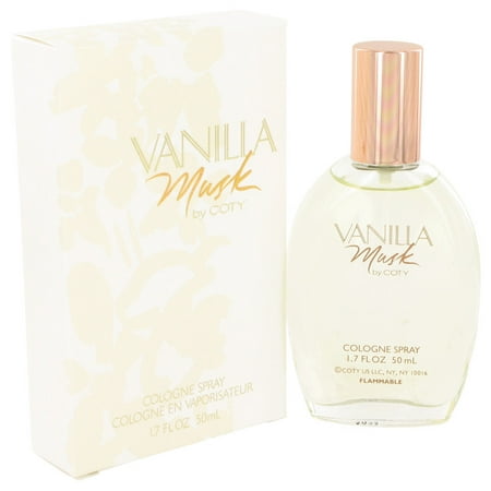 Vanilla Musk by Coty Cologne Spray 1.7 oz for (Best Female Musk Fragrances)