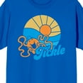 thumbnail image 2 of Mr. Men And Little Miss Classic Mr. Tickle Sunrise Crew Neck Short Sleeve Royal Blue Men's T-shirt-3XL, 2 of 3