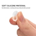 thumbnail image 4 of Pigment Cups, 100pcs Transparent  Ink Cup Disposable  for Tattooist for Beauty Salon S,M, 4 of 7